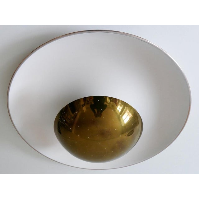 Large Mid-Century Modern Flush Mount or Sconce, Germany 1960s For Sale - Image 12 of 18