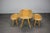 Vintage seating set manufactured by ULUV in Czechoslovakia during the 1960s. The set includes one table and two matching...