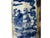 4" Small Octagonal Blue White Scenery Graphic Porcelain Art Vase For Sale - Image 15 of 16