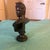 Figurative Contemporary Neoclassical Matte Black Resin Bust of Apollo Belvedere For Sale - Image 3 of 5