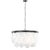 Sean Lavin By Visual Comfort Studio Mellita 8-Light Pendant in Midnight Black For Sale