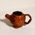 Ceramic Vintage Brutalist Wabi Sabi Sculptural Studio Pottery Red and Black Glaze Ceramic Vessel For Sale - Image 7 of 17