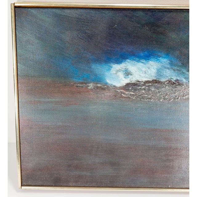 We are selling this Mid-Century Modern abstract expressionist painting. This painting appears to be influenced by the work...