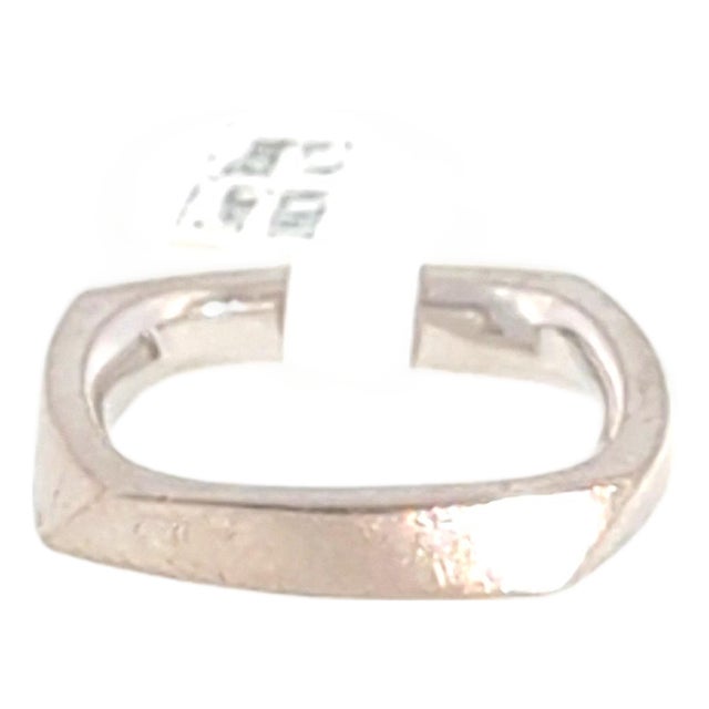 Tiffany & Co Frank Gehry 18k Gold Torque Square Ring For Sale