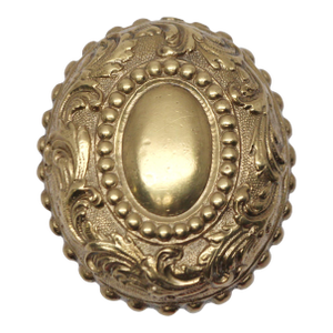 Polished Brass Louis XVI Yale & Towne Dubarry Interior Door Knob