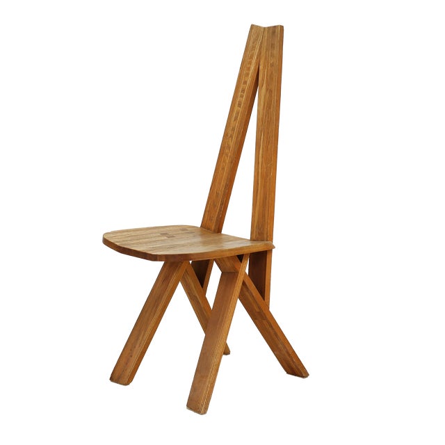 Model S45 Chair by Pierre Chapo, France, 1968 For Sale