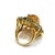 Bochic "Capri" Vintage Honey Sapphire, Garnet & Sapphire Ring Set In 18K Gold & Silver Natural Honey Sapphire - 7.00...