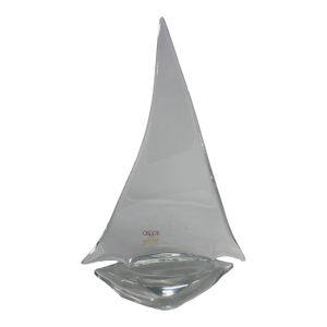 Murano Glass Sailboat by Oggetti