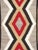 Rhythm of the Four Directions: A Mid-20th Century Navajo Chevron Rug, Handmade For Sale - Image 4 of 18