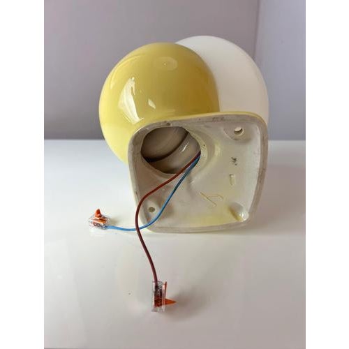 Model 6030 Wall Lamp in Yellow by Sigvard Bernadotte for Ifö For Sale - Image 10 of 11