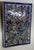 Tribal Vintage Persian Ceramic Tile Hand Painted Polychrome Birds & Florals Qajar Style For Sale - Image 3 of 12