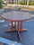 Brown Mid Century Nordic Modern Teak Extendable Dining Table For Sale - Image 8 of 18