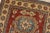 Kazak Rug 3’11” X 5’6” Red Wool Tribal Hand-Knotted Carpet For Sale In Philadelphia - Image 6 of 11