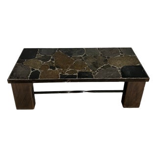 Slate Coffee Table, France, 1990s For Sale