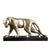 Contemporary Large Panthers Sculptures, Bronzes, Set of 2 For Sale - Image 3 of 4