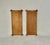 Pair Mid Century Carved Wood Flower Art Wall Hanging Plaques, Tiki Bar Tropical Exotic Decor Circa 50s 60s For Sale - Image 11 of 12