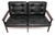 Black Vintage Danish Capella Sofa attributed to Illum Wikkelso, 1960 For Sale - Image 8 of 14