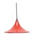 Metal Early 20th Century Red Metal Ceiling Lamp For Sale - Image 7 of 8