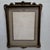1930s Art Deco Wood Picture Frame, Gold Polychrome Floral Crest, 8x10 For Sale - Image 10 of 14