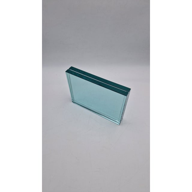 Fontana Arte Photo Frame in Thick Cut Glass by Fontana Arte, 1960s For Sale - Image 4 of 11