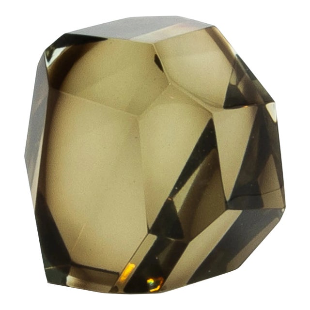 Hand-Blown Murano Diamond Sculpture For Sale