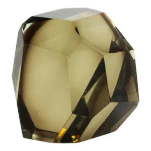 Hand-Blown Murano Diamond Sculpture