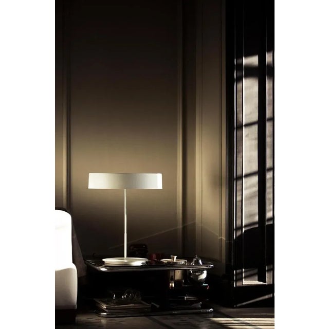 Small White Sin Table Lamp by Antoni Arola For Sale - Image 9 of 10