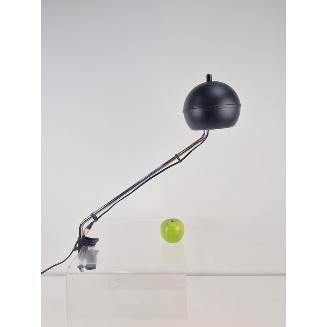 Vintage Space Age Clamp Desk Lamp, 1970s For Sale - Image 4 of 10