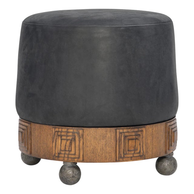 Maitland-Smith Bongo Ottoman For Sale