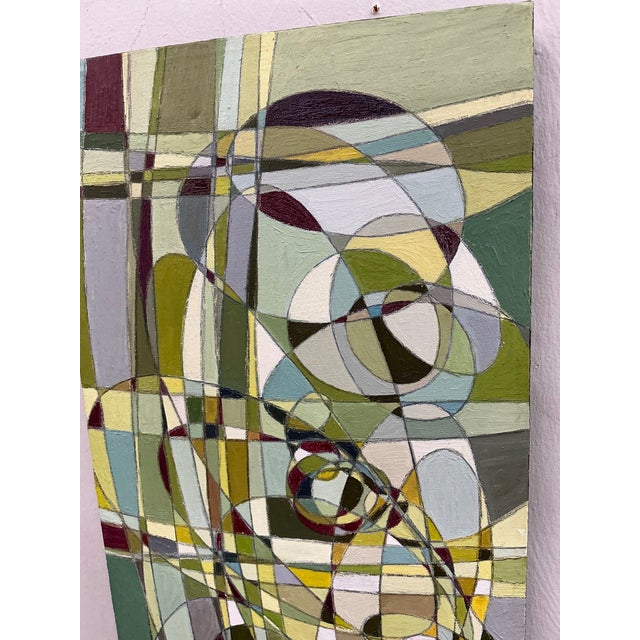 2000 - 2009 Small Abstract Acrylic on Canvas Painting by H. Carrol For Sale - Image 5 of 12