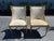 Ivory 1960s Pair Gilt Wood Swan Chairs by Andres Originals For Sale - Image 8 of 8