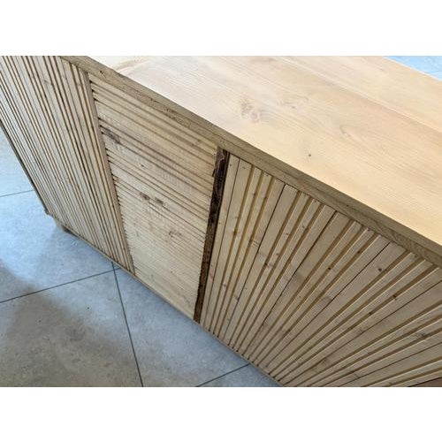 Biedermeier Bread Cabinet in Spruce For Sale - Image 9 of 11