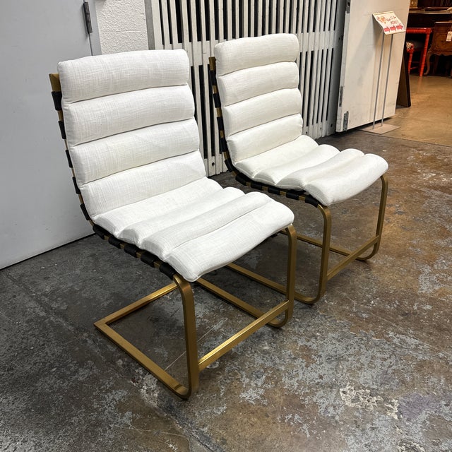 Restoration hardware upholstered dining chairs hot sale