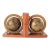 Pair of Vintage Old World Globe Bookends For Sale