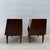 Mid 20th Century Pair of American of Martinsville “Dania” Walnut Drop-Down Mid Century Modern Nightstands For Sale In Cleveland - Image 6 of 12