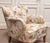 Art Nouveau Swedish Grace Lounge Chairs in Floral Jacquard, 1940s, Set of 2 For Sale - Image 6 of 16
