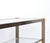 Brass and Glass Console Table, 1970s For Sale - Image 6 of 13