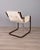 1970s Vintage Scandinavian Metal and Fabric Armchair, 1970s For Sale - Image 5 of 10