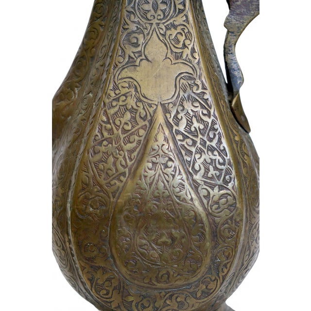 Antique Islamic Teapot in Brass Bukhara, 1900s For Sale - Image 9 of 14
