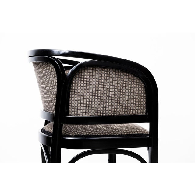 Wood Original Art Nouveau Armchair Model 716/F by Gustav Siegel for Jacob & Josef Kohn, 1901 For Sale - Image 7 of 18