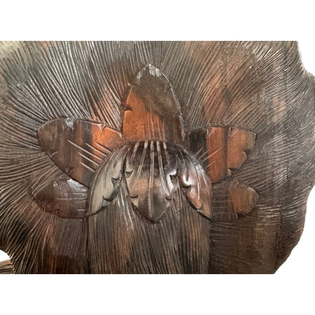 Mid 20th Century Balinese Macassar Ebony Bust For Sale - Image 10 of 12