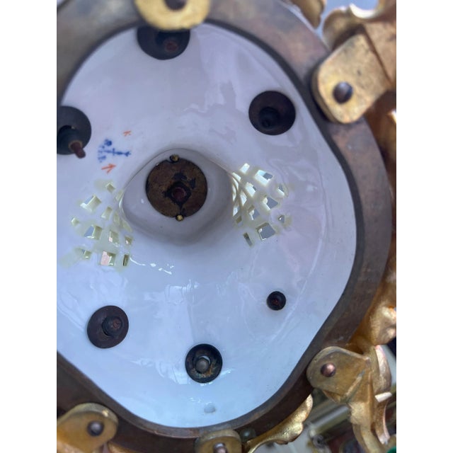 Late 19th Century 19th Century Ormolu Mounted Berlin Kpm Porcelain Clock Set - 3 Pieces For Sale - Image 5 of 12