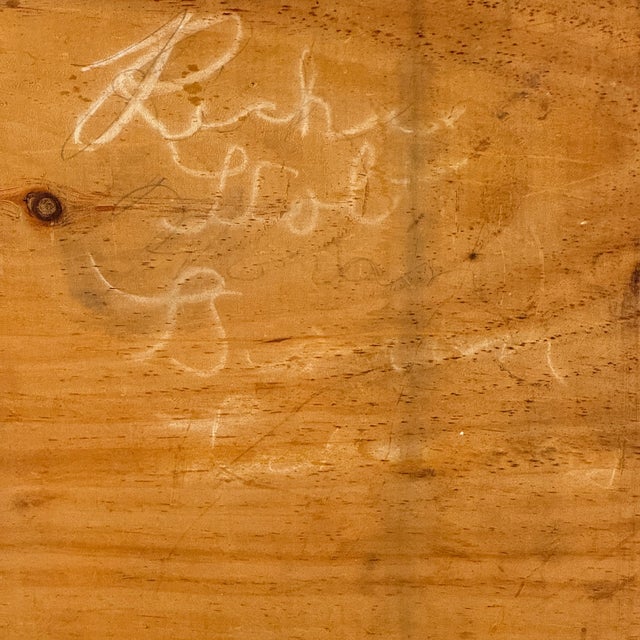 Vintage Wall Folk Art Carving of Bear on Wood Board, Signed For Sale In New York - Image 6 of 7