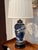 1950s 1950s Blue and White Chinese Porcelain Lamp For Sale - Image 5 of 11