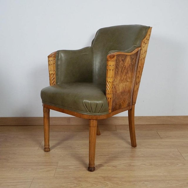 Vintage Art Deco Desk Chair by Maurice Adams, 1930s For Sale - Image 12 of 12