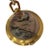 Metal 1950s French Gold Bubble Pendant Watch W/ Skeleton View by Avril With 14k Gold Chain For Sale - Image 7 of 10