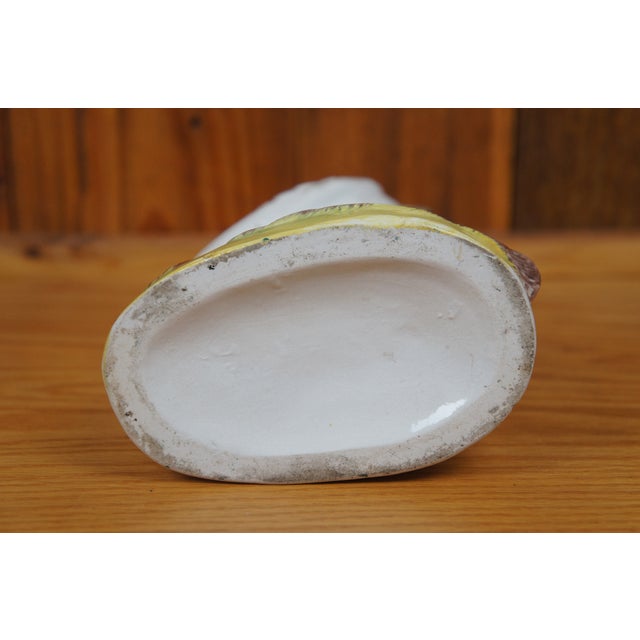 Antique Staffordshire Porcelain White Roc Bird Pheasant Figurine For Sale - Image 12 of 12