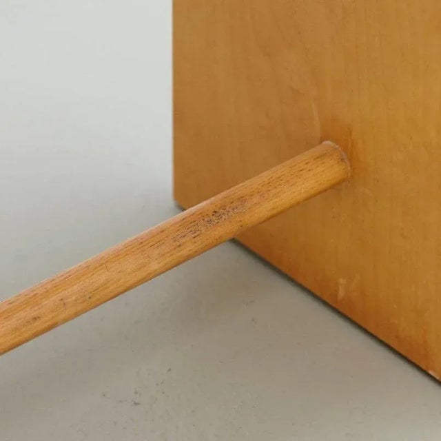 Zanotta Ulm School Stool by Max Bill for Zanotta, 1950s For Sale - Image 4 of 11