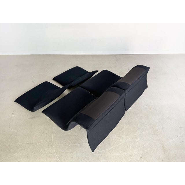 Wave 2-Seater Sofa by Giovanni Offredi for Saporiti Italia, 1970s For Sale - Image 10 of 13