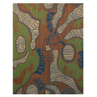 Contemporary Tattoo Rug by Kim Alexandriuk for Doris Leslie Blau For Sale